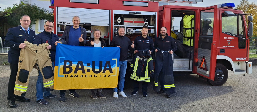 Zwei Feuerwehrfahrzeuge für die Ukraine
